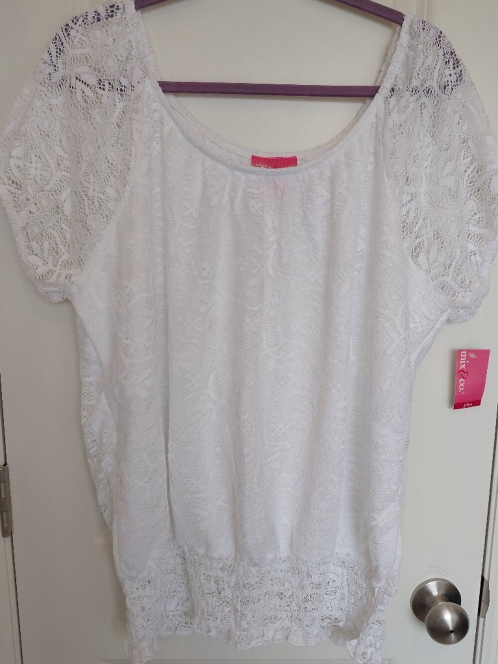 White Lace Blouse